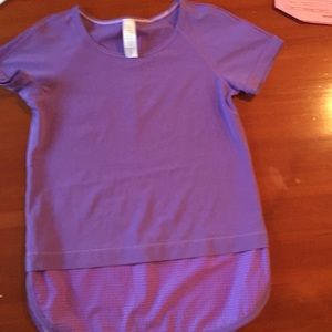 Ivivva girls t-shirt purple